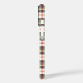 Coques Case-Mate iPhone MacPherson Clan Robe noir et blanc Tartan (Verso / Gauche)