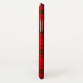 Coques Case-Mate iPhone MacQuarrie tartan rouge vert carreau (Dos/Droite)
