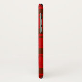 Coques Case-Mate iPhone MacQuarrie tartan rouge vert carreau (Dos/Gauche)