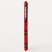 Coques Case-Mate iPhone MacQueen Tartan rouge et noir plaid (Dos/Gauche)