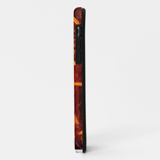 Coques Case-Mate iPhone macro Flamme d'incendie (Dos/Gauche)