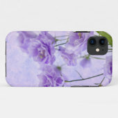 Coques Case-Mate iPhone Macro Fleurs Campanella Violet (Dos (Horizontal))
