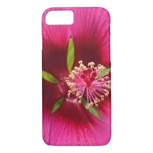 Coques Case-Mate iPhone macro Hibiscus (Dos)