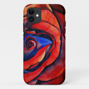 Etui iPhone Case-Mate Macro rouge rose abstraite peinture d'art