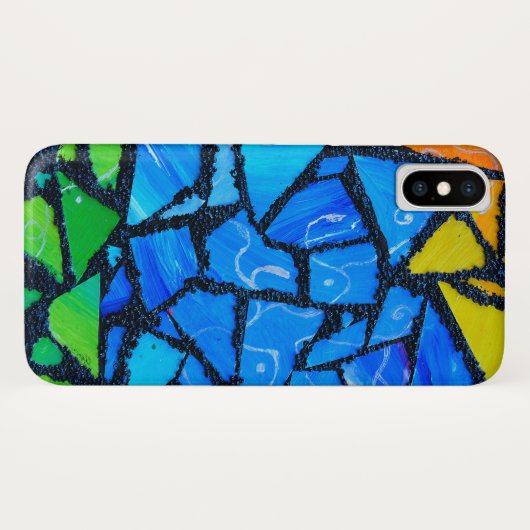 Coques Case-Mate iPhone macro vitrail (Dos (Horizontal))