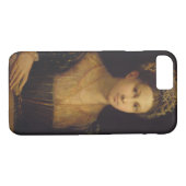 Coques Case-Mate iPhone Madame avec le turban vert (Dos (Horizontal))