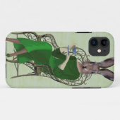Coques Case-Mate iPhone Madame Bella Rabbit Taking Tea 3 (Dos (Horizontal))
