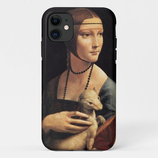 Coques Case-Mate iPhone Madame et hermine (Dos)