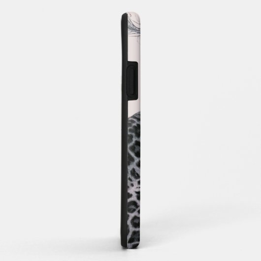Coques Case-Mate iPhone Madame et léopard (Dos/Droite)