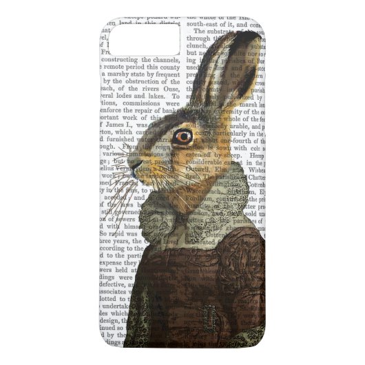 Coques Case-Mate iPhone Madame Hare Portrait (Dos)