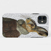Coques Case-Mate iPhone Madame Hare Portrait (Dos (Horizontal))