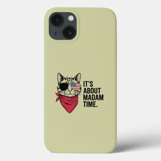 Coques Case-Mate iPhone Madame le Président du temps 2024 Rassemblement Ka (Verso)