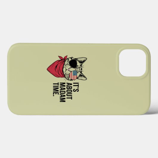 Coques Case-Mate iPhone Madame le Président du temps 2024 Rassemblement Ka (Verso (horizontal))