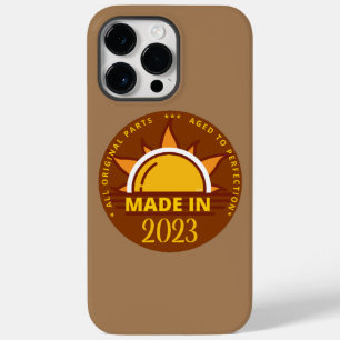 Coque Pour Pour iPhone 14 Pro Max MADE IN 2023 drôle cadeau d'anniversaire