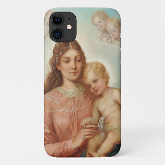 Coques Case-Mate iPhone Madone et Enfant (Dos)