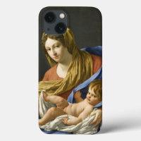 Madone française du XVIIe siècle et enfant