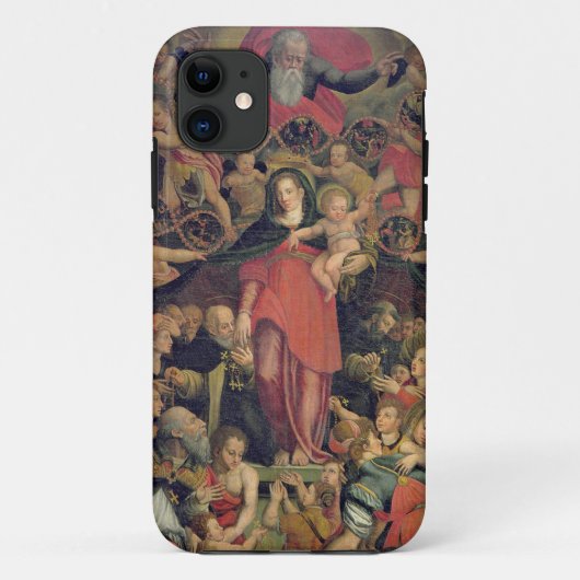 Coques Case-Mate iPhone Madonna du chapelet, c.1569 (huile sur la toile) (Dos)