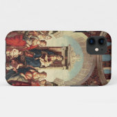 Coques Case-Mate iPhone Madonna et enfant avec des saints (Dos (Horizontal))