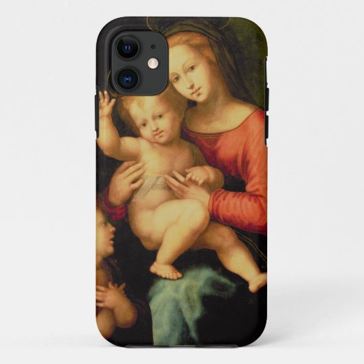 Coques Case-Mate iPhone Madonna et enfant avec St John (Dos)