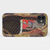 Coques Case-Mate iPhone Madonna et enfant couronnés avec six anges (Dos (Horizontal))