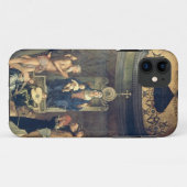 Coques Case-Mate iPhone Madonna et enfant couronnés entre les solides (Dos (Horizontal))