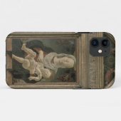 Coques Case-Mate iPhone Madonna et enfant (huile sur le panneau) (Dos (Horizontal))