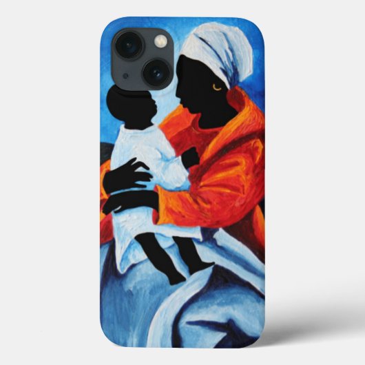 Coques Case-Mate iPhone Madonna et enfant - premiers mots 2008 (Verso)