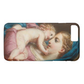 Coques Case-Mate iPhone Madonna et l'enfant (Dos (Horizontal))