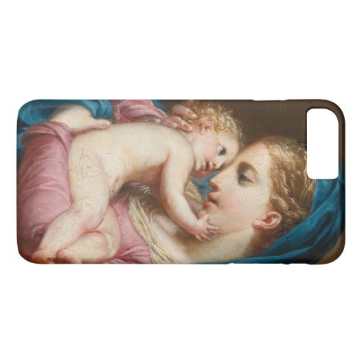 Coques Case-Mate iPhone Madonna et l'enfant (Dos (Horizontal))