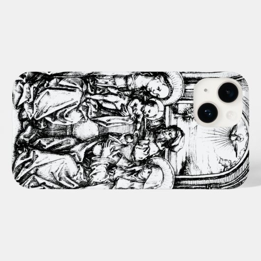 Coques Case-Mate iPhone Madonna et l'enfant Vierge Marie (Verso (horizontal))