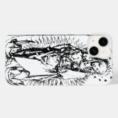 Coques Case-Mate iPhone Madonna et l'enfant Vierge Marie (Verso (horizontal))