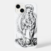 Coques Case-Mate iPhone Madonna et l'enfant Vierge Marie (Verso)