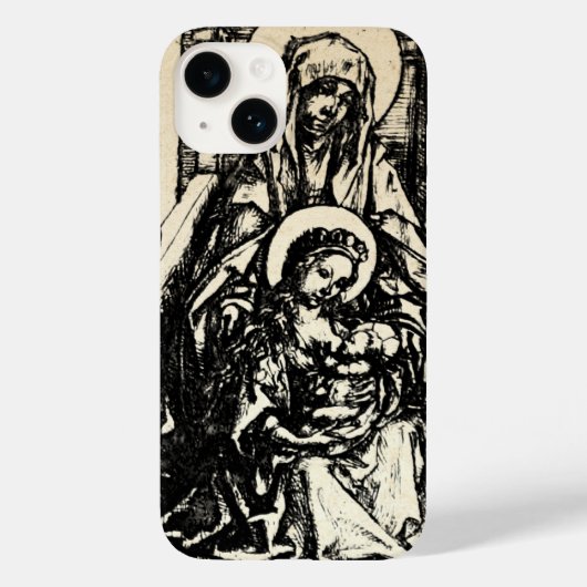 Coques Case-Mate iPhone Madonna et l'enfant Vierge Marie (Verso)