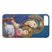 Coques Case-Mate iPhone Madonna et son enfant (Dos (Horizontal))
