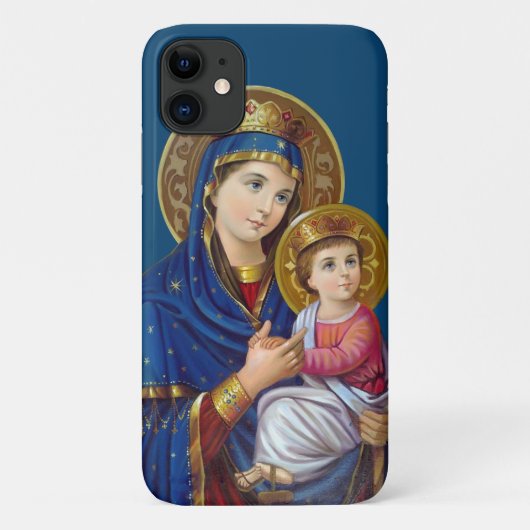 Coques Case-Mate iPhone Madonna et son enfant (Dos)