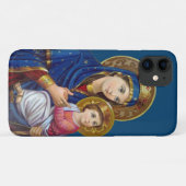 Coques Case-Mate iPhone Madonna et son enfant (Dos (Horizontal))