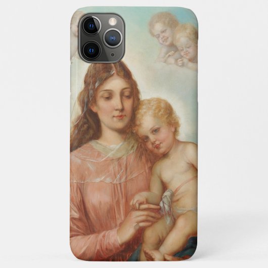 Coques Case-Mate iPhone Madonna et son enfant (Dos)