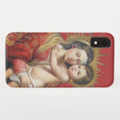 Coques Case-Mate iPhone Madonna et son enfant (Dos (Horizontal))