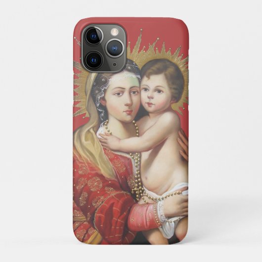 Coques Case-Mate iPhone Madonna et son enfant (Dos)