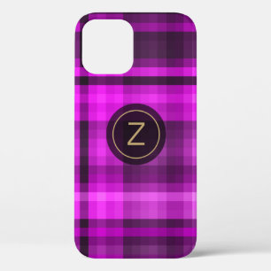 Case-Mate iPhone Case Madras Hot rose fille Motif Customisé Monogramme