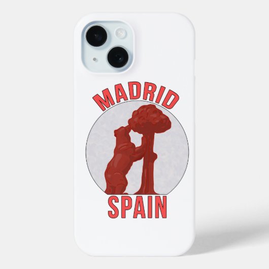 Coques Case-Mate iPhone Madrid Espagne (Verso)