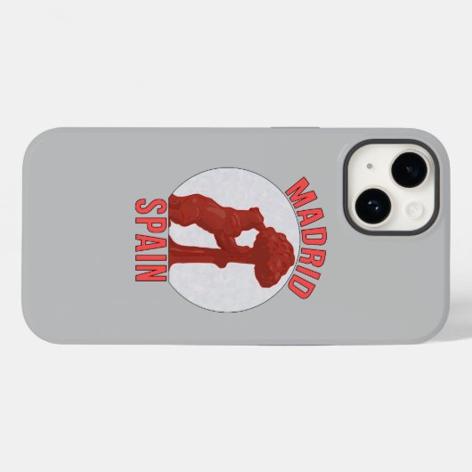 Coques Case-Mate iPhone Madrid Espagne (Verso (horizontal))