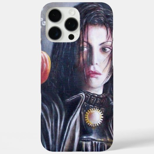 Coques Case-Mate iPhone MAGDALEN ET POMEGRANATE Noir Blanc Rouge (Verso)