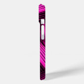 Coques Case-Mate iPhone Magenta Abstrait contemporain (Verso / Gauche)