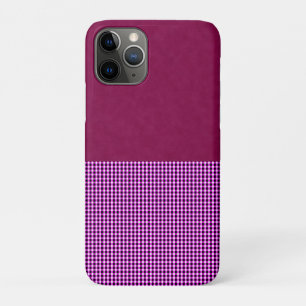 Case-Mate iPhone Case Magenta Denim Et Tartan,
