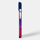 Coques Case-Mate iPhone Magenta et Bleu Sweep Artwork (Verso / Gauche)