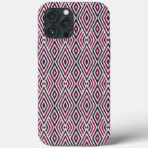 Magenta et Motif bleu