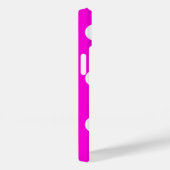 Coques Case-Mate iPhone Magenta pois #FF00DC (Verso / Droite)