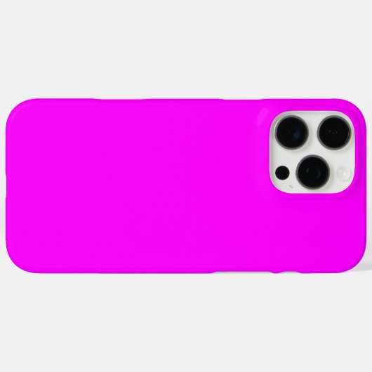 Coques Case-Mate iPhone Magenta rose (Verso (horizontal))