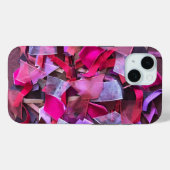 Coques Case-Mate iPhone Magenta violet rose bordeaux moderne tendance (Verso (horizontal))